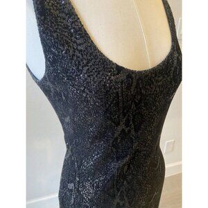 Velvel Sequinned Dress Stretch Mini Dress Size XS
